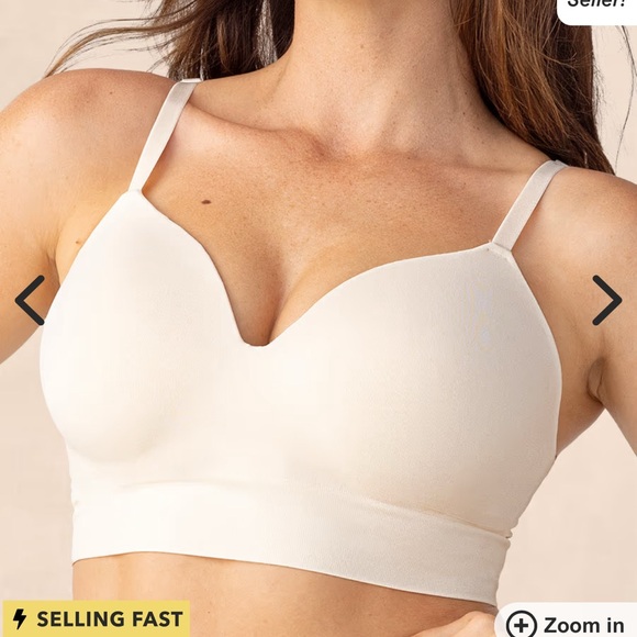 Truekind Supportive Comfort Wireless Shaping Bra chai 3XL New With Tags - Picture 1 of 7